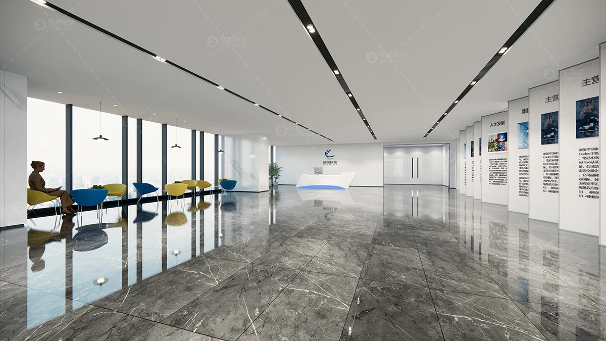 4000芯片開發(fā)公司辦公室裝潢效果-第2張圖片-上海古都建筑設計集團 4000芯片開發(fā)公司辦公室裝潢效果-第2張圖片-上海古都建筑設計集團