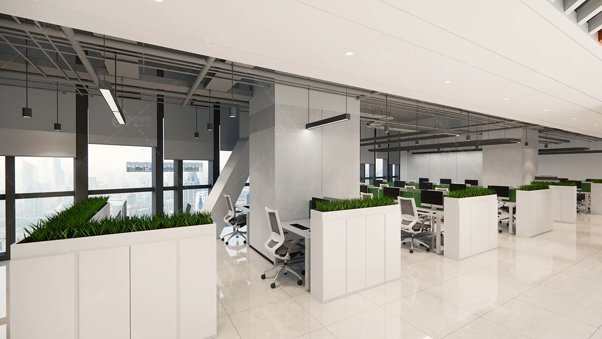 4000芯片開發(fā)公司辦公室裝潢效果-第3張圖片-上海古都建筑設計集團 4000芯片開發(fā)公司辦公室裝潢效果-第3張圖片-上海古都建筑設計集團