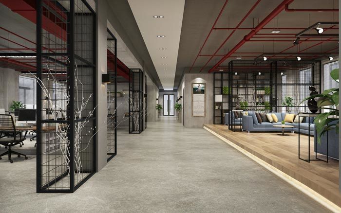 1180平科技公司企業(yè)展廳設計效果-第2張圖片-上海古都建筑設計集團 1180平科技公司企業(yè)展廳設計效果-第2張圖片-上海古都建筑設計集團