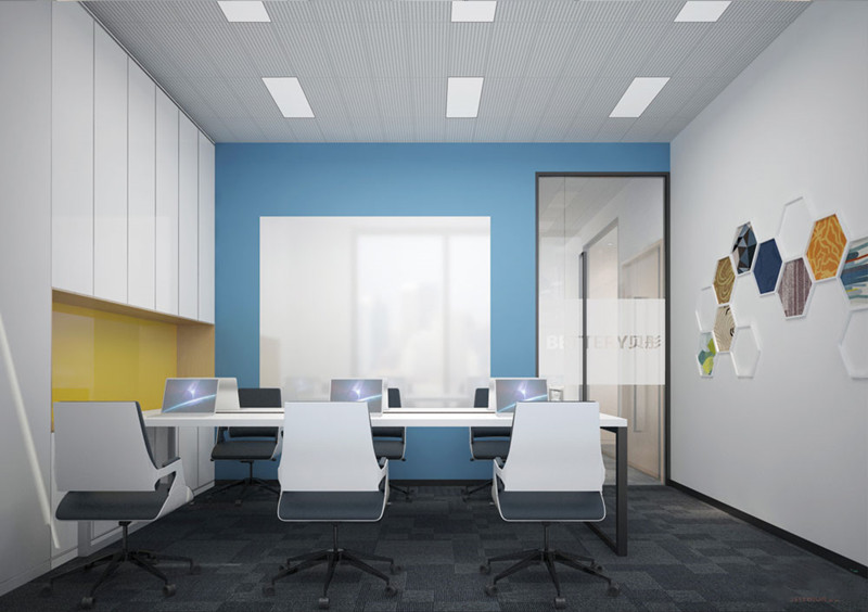 350平米兒童用品公司辦公空間設(shè)計-第3張圖片-上海古都建筑設(shè)計集團(tuán)