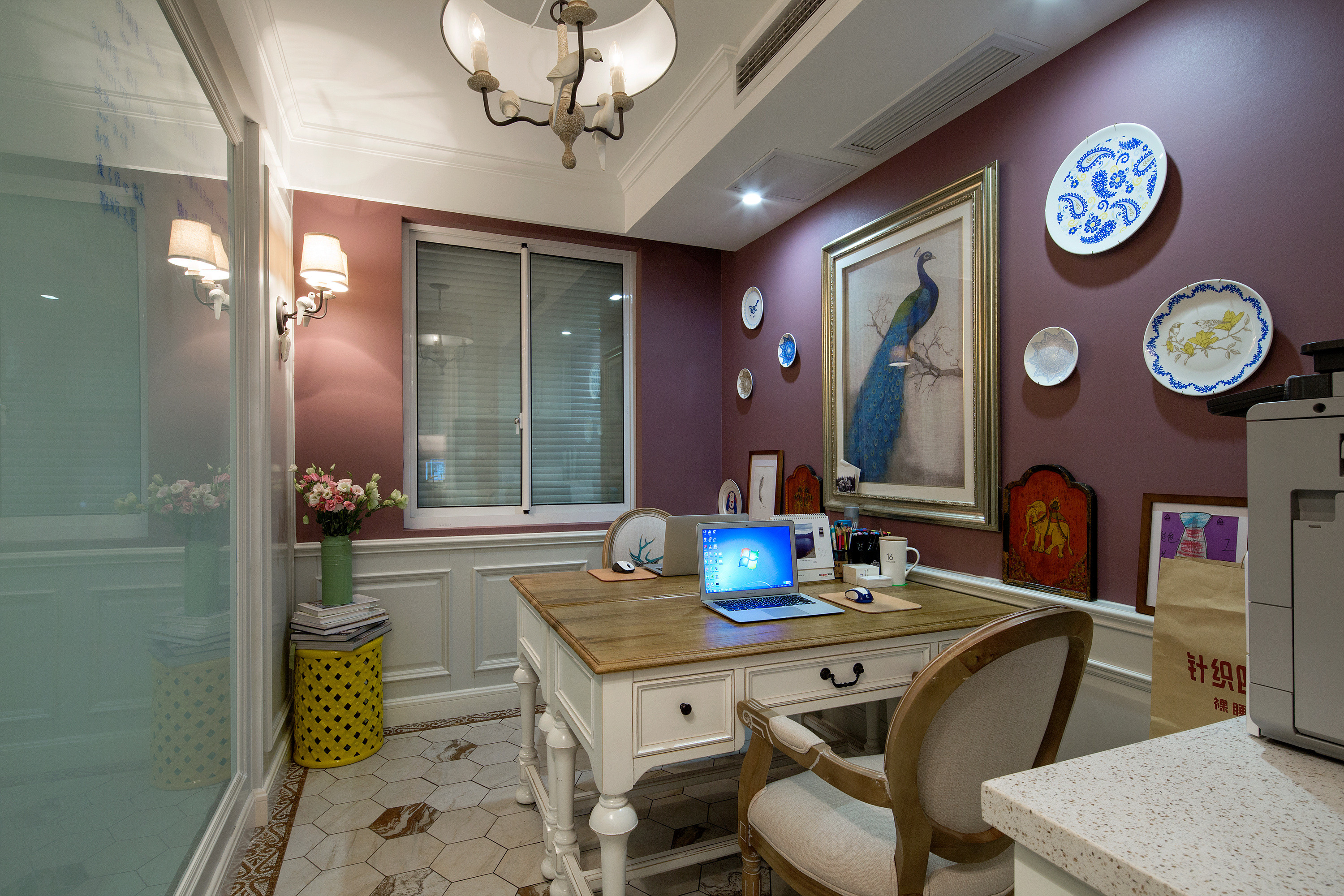 徐匯區(qū)120平辦公室裝修美式風格設計-第2張圖片-上海古都建筑設計集團