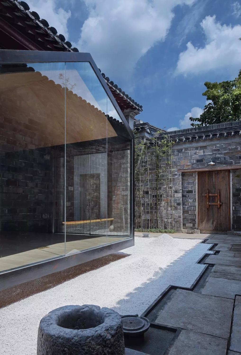 徐匯區(qū)180平辦公室裝修四合院風格設計-第3張圖片-上海古都建筑設計集團