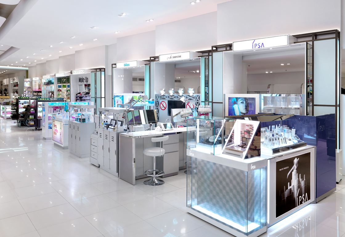 上海辦公室裝修化妝品展廳設(shè)計-第1張圖片-上海古都建筑設(shè)計集團(tuán) 上海辦公室裝修化妝品展廳設(shè)計-第1張圖片-上海古都建筑設(shè)計集團(tuán)