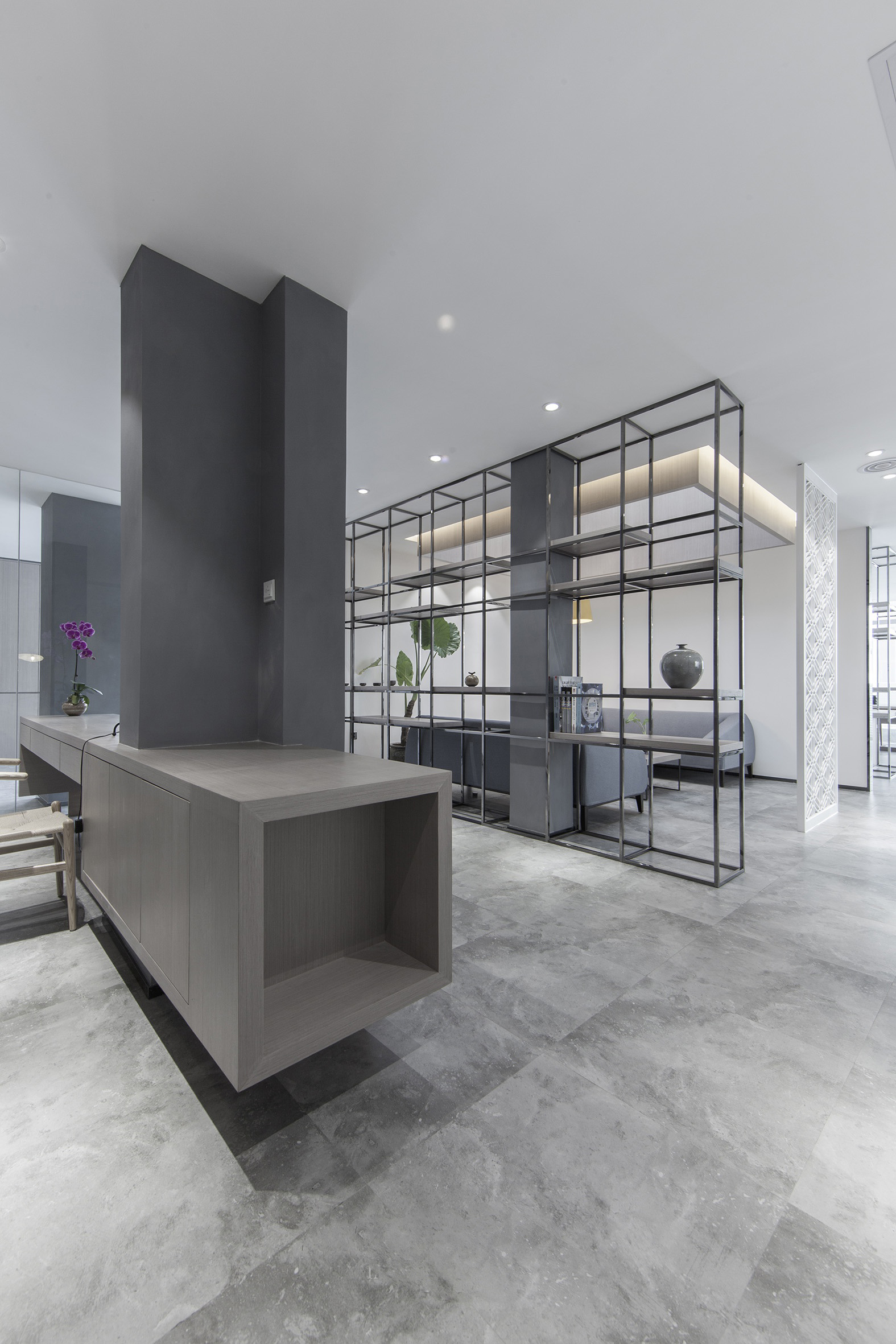 黃浦區(qū)200平架空機構辦公室裝修-第4張圖片-上海古都建筑設計集團 黃浦區(qū)200平架空機構辦公室裝修-第4張圖片-上海古都建筑設計集團