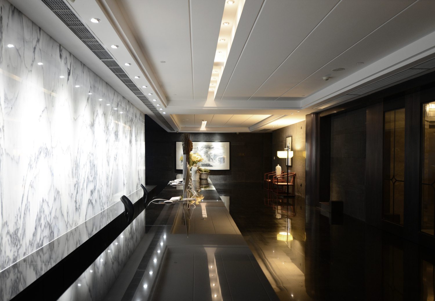 徐匯區(qū)儒雅風格辦公室裝修設計-第1張圖片-上海古都建筑設計集團 徐匯區(qū)儒雅風格辦公室裝修設計-第1張圖片-上海古都建筑設計集團