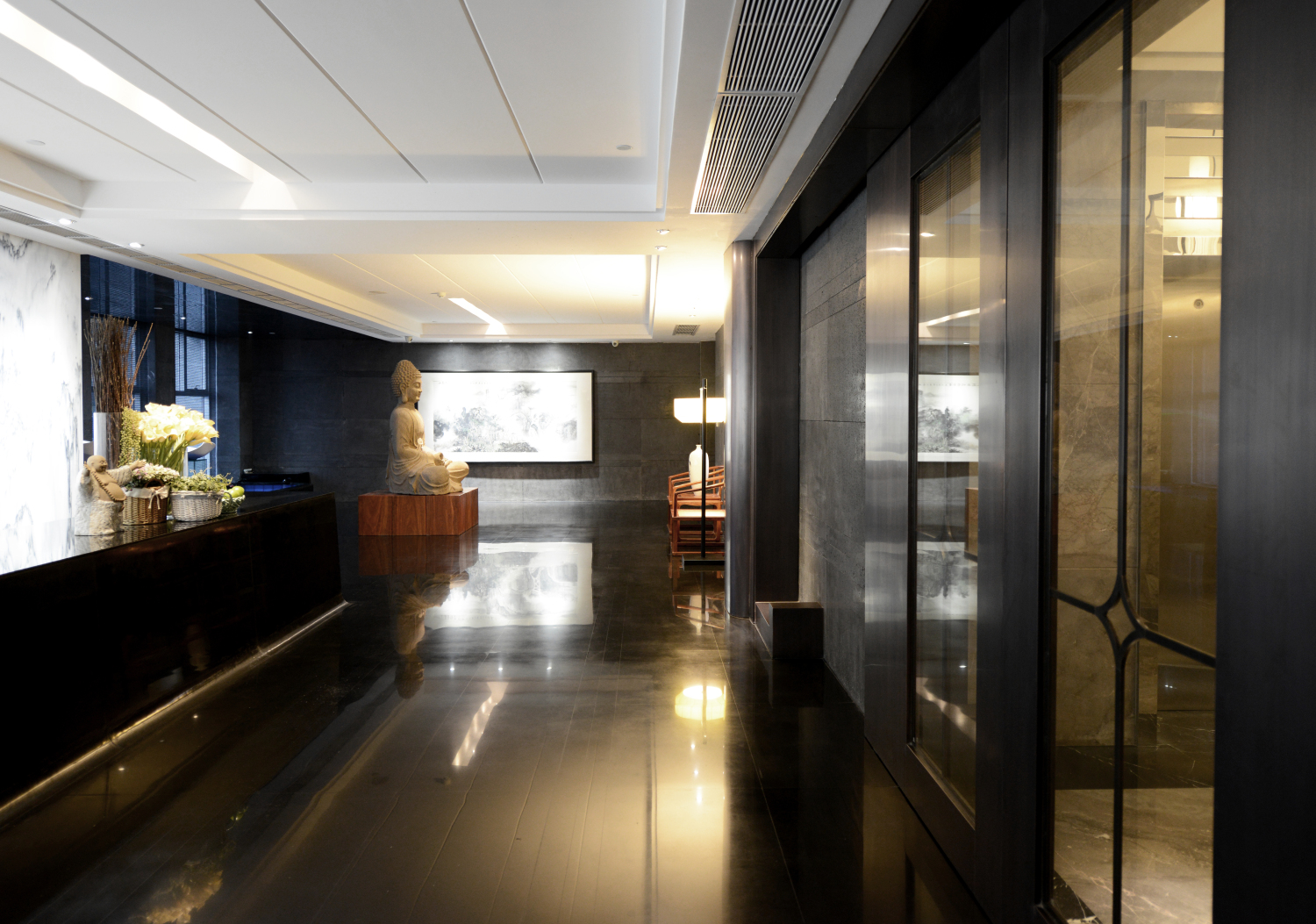 徐匯區(qū)儒雅風格辦公室裝修設計-第2張圖片-上海古都建筑設計集團 徐匯區(qū)儒雅風格辦公室裝修設計-第2張圖片-上海古都建筑設計集團