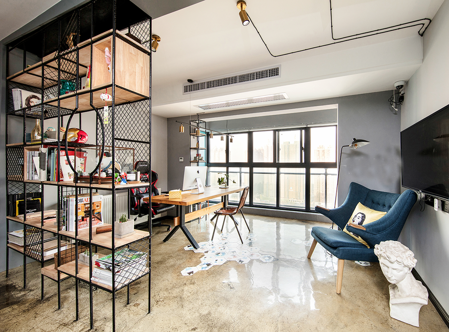 黃浦區(qū)復(fù)式輕工業(yè)風(fēng)格辦公室裝修設(shè)計(jì)-第6張圖片-上海古都建筑設(shè)計(jì)集團(tuán) 黃浦區(qū)復(fù)式輕工業(yè)風(fēng)格辦公室裝修設(shè)計(jì)-第6張圖片-上海古都建筑設(shè)計(jì)集團(tuán)