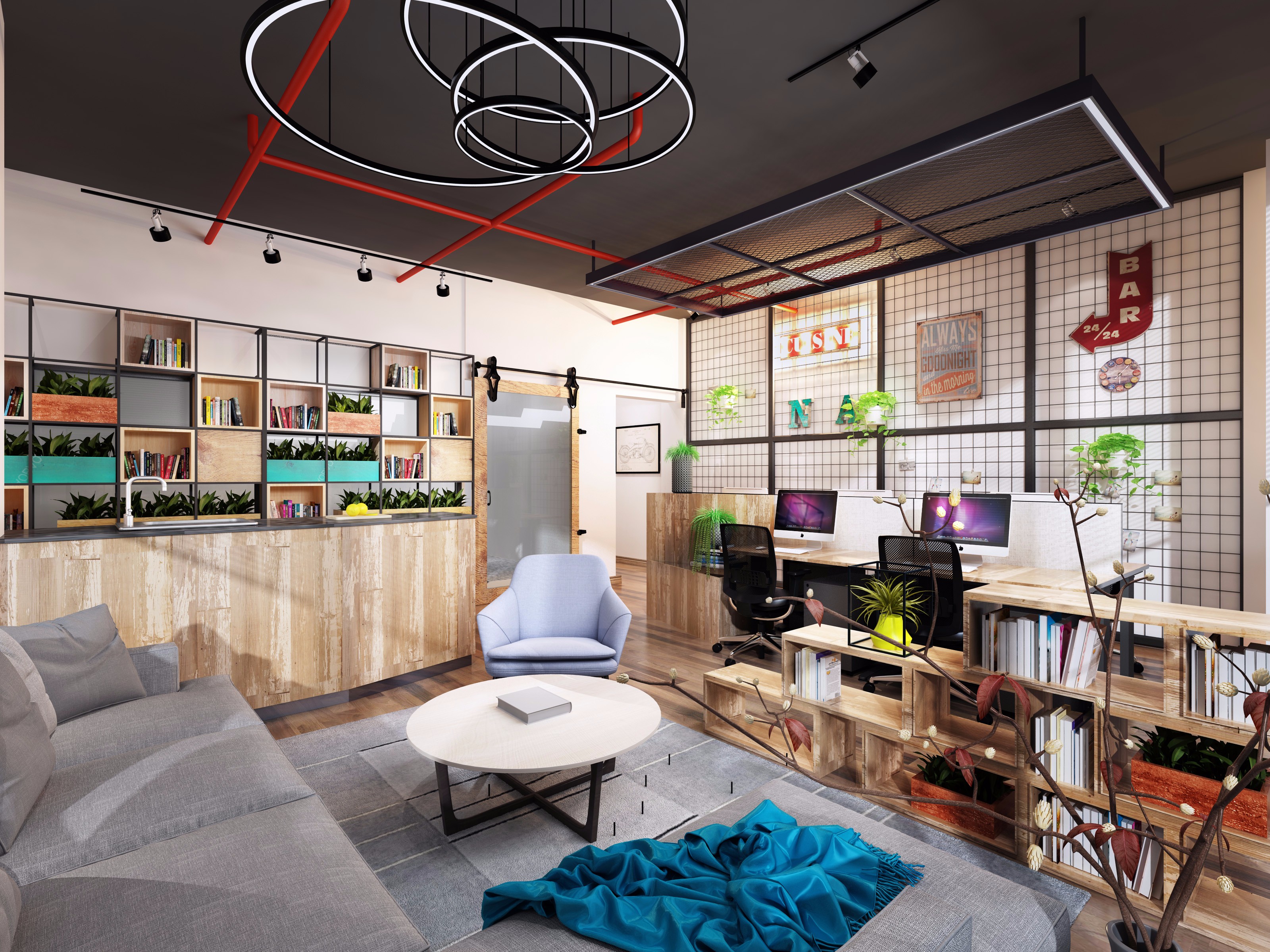 浦東新區(qū)奢華工業(yè)風(fēng)辦公室裝修設(shè)計-第3張圖片-上海古都建筑設(shè)計集團(tuán) 浦東新區(qū)奢華工業(yè)風(fēng)辦公室裝修設(shè)計-第3張圖片-上海古都建筑設(shè)計集團(tuán)