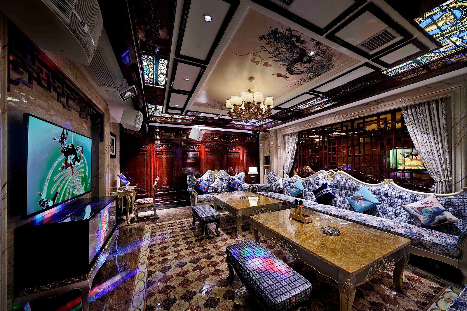 歐式復(fù)古歌廳裝修設(shè)計-第3張圖片-上海古都建筑設(shè)計集團 歐式復(fù)古歌廳裝修設(shè)計-第3張圖片-上海古都建筑設(shè)計集團