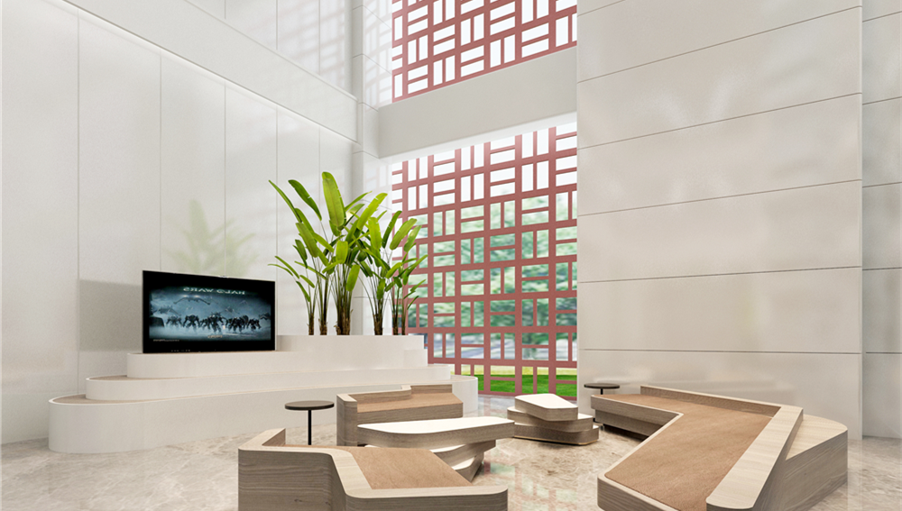 現(xiàn)代科技圖書館裝修設(shè)計(jì)-第4張圖片-上海古都建筑設(shè)計(jì)集團(tuán) 現(xiàn)代科技圖書館裝修設(shè)計(jì)-第4張圖片-上海古都建筑設(shè)計(jì)集團(tuán)