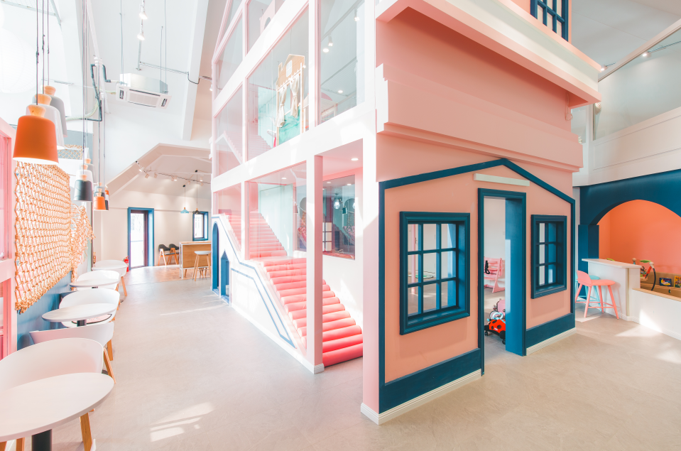 簡約溫馨親子會所裝修設(shè)計-第2張圖片-上海古都建筑設(shè)計集團(tuán) 簡約溫馨親子會所裝修設(shè)計-第2張圖片-上海古都建筑設(shè)計集團(tuán)