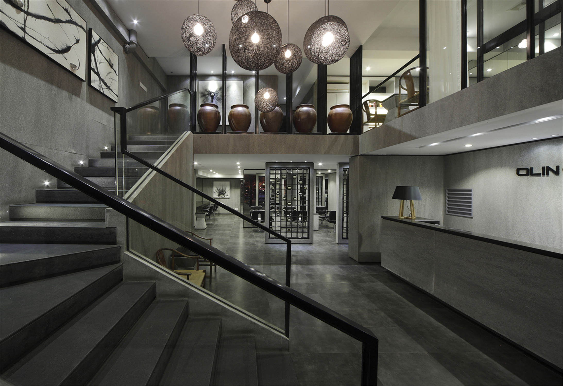 復(fù)式風(fēng)格理發(fā)店裝修設(shè)計-第4張圖片-上海古都建筑設(shè)計集團 復(fù)式風(fēng)格理發(fā)店裝修設(shè)計-第4張圖片-上海古都建筑設(shè)計集團