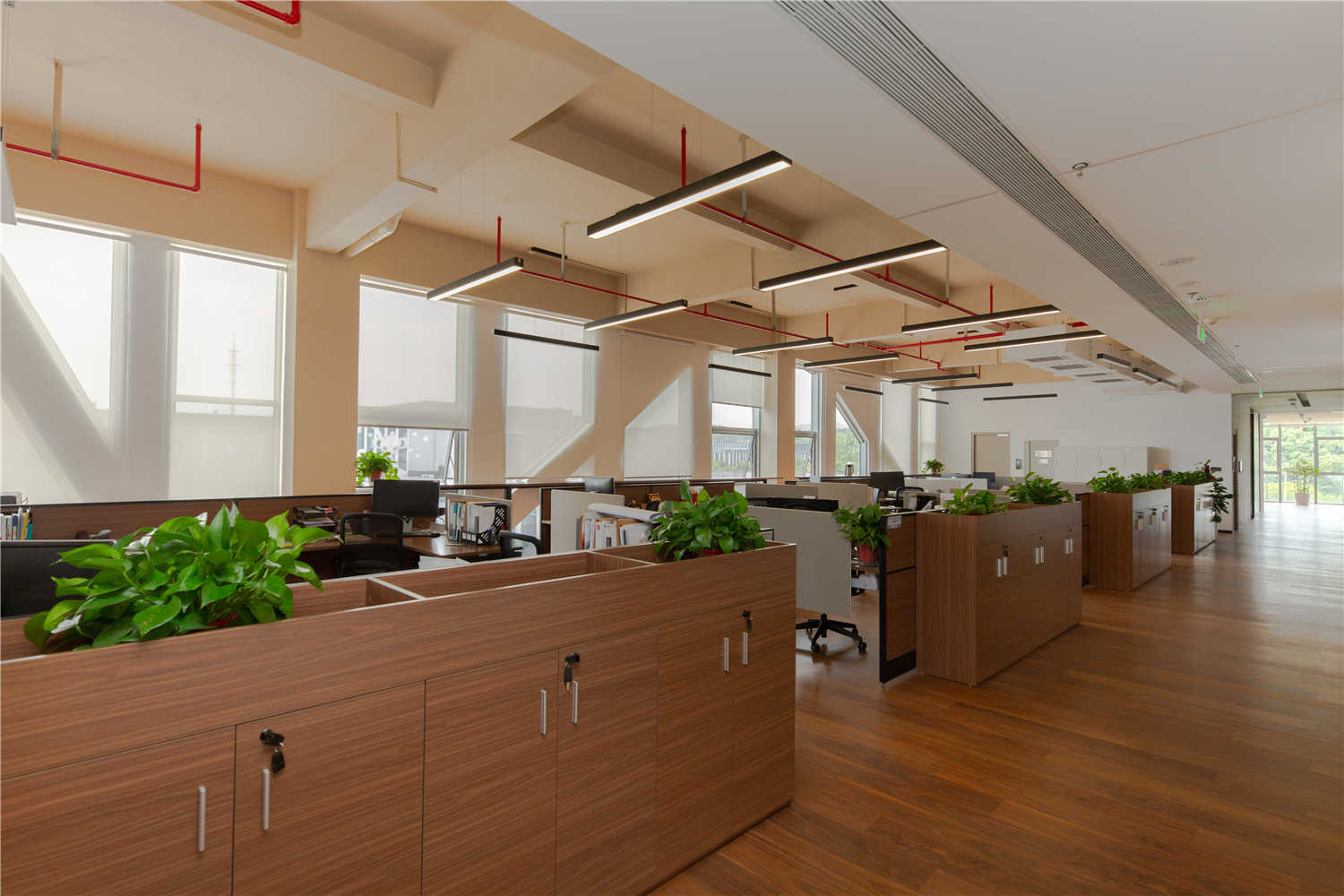 能源信息科技公司辦公室裝修設(shè)計(jì)-第4張圖片-上海古都建筑設(shè)計(jì)集團(tuán) 能源信息科技公司辦公室裝修設(shè)計(jì)-第4張圖片-上海古都建筑設(shè)計(jì)集團(tuán)