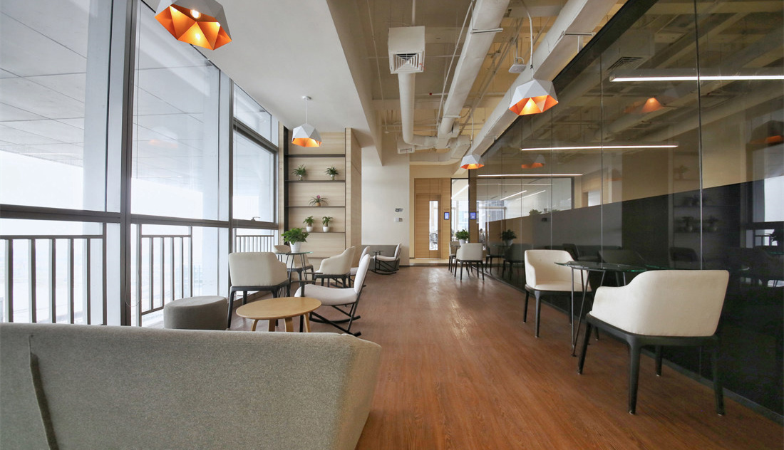 科技簡約風(fēng)格辦公室裝修設(shè)計(jì)-第2張圖片-上海古都建筑設(shè)計(jì)集團(tuán) 科技簡約風(fēng)格辦公室裝修設(shè)計(jì)-第2張圖片-上海古都建筑設(shè)計(jì)集團(tuán)