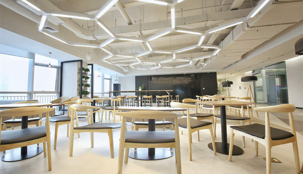 科技簡約風(fēng)格辦公室裝修設(shè)計(jì)-第5張圖片-上海古都建筑設(shè)計(jì)集團(tuán) 科技簡約風(fēng)格辦公室裝修設(shè)計(jì)-第5張圖片-上海古都建筑設(shè)計(jì)集團(tuán)