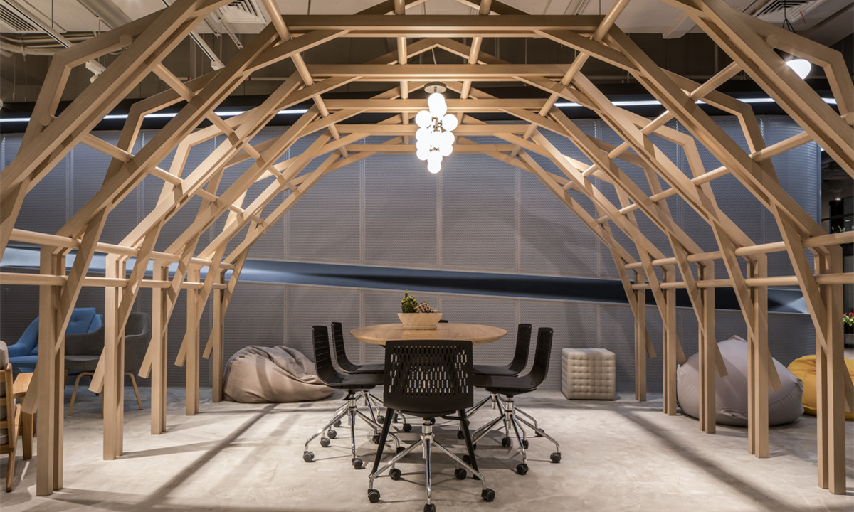 科技時尚風(fēng)格辦公室裝修設(shè)計-第1張圖片-上海古都建筑設(shè)計集團(tuán) 科技時尚風(fēng)格辦公室裝修設(shè)計-第1張圖片-上海古都建筑設(shè)計集團(tuán)