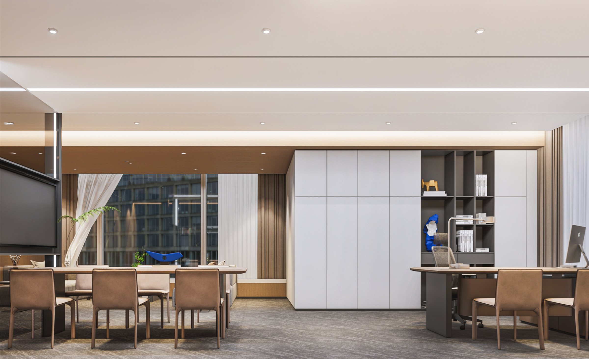 科技復(fù)式風(fēng)格辦公室裝修-第1張圖片-上海古都建筑設(shè)計集團 科技復(fù)式風(fēng)格辦公室裝修-第1張圖片-上海古都建筑設(shè)計集團