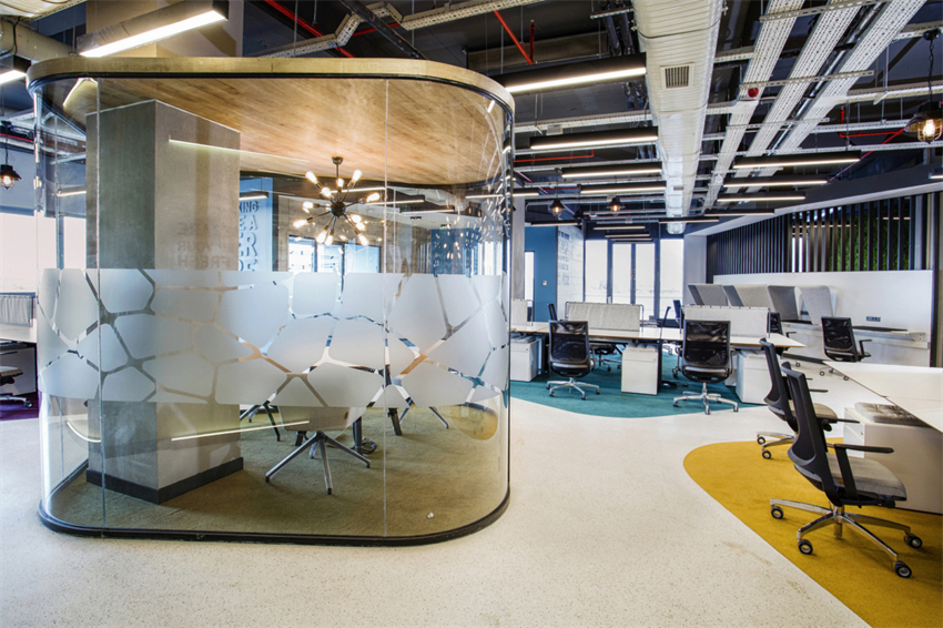 松江工廠辦公室設(shè)計裝潢效果-第3張圖片-上海古都建筑設(shè)計集團(tuán)