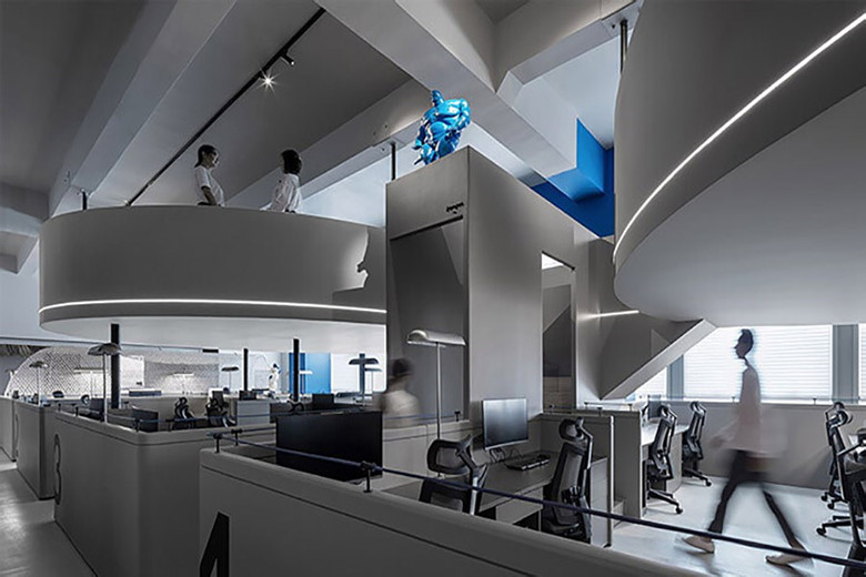 2100平創(chuàng)意風(fēng)格辦公室設(shè)計(jì)效果展示-第4張圖片-上海古都建筑設(shè)計(jì)集團(tuán) 2100平創(chuàng)意風(fēng)格辦公室設(shè)計(jì)效果展示-第4張圖片-上海古都建筑設(shè)計(jì)集團(tuán)