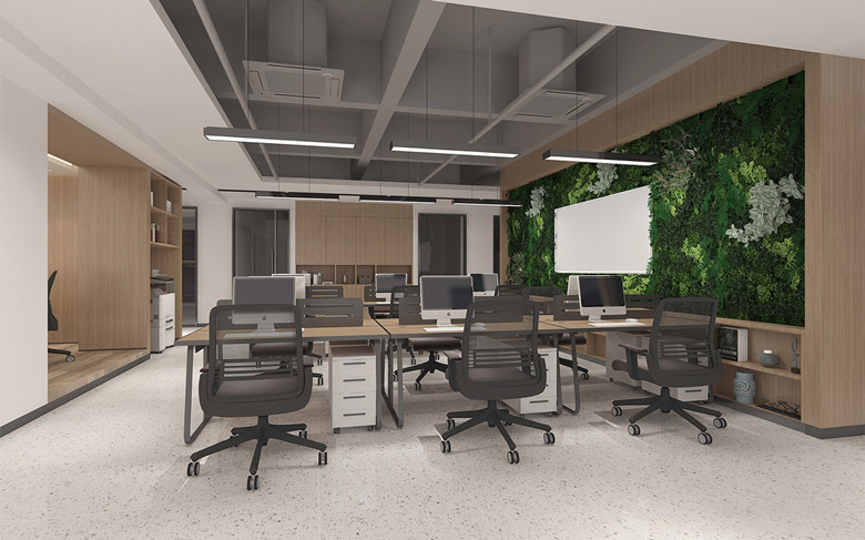 3000平設備科技公司辦公室設計布局-第2張圖片-上海古都建筑設計集團 3000平設備科技公司辦公室設計布局-第2張圖片-上海古都建筑設計集團